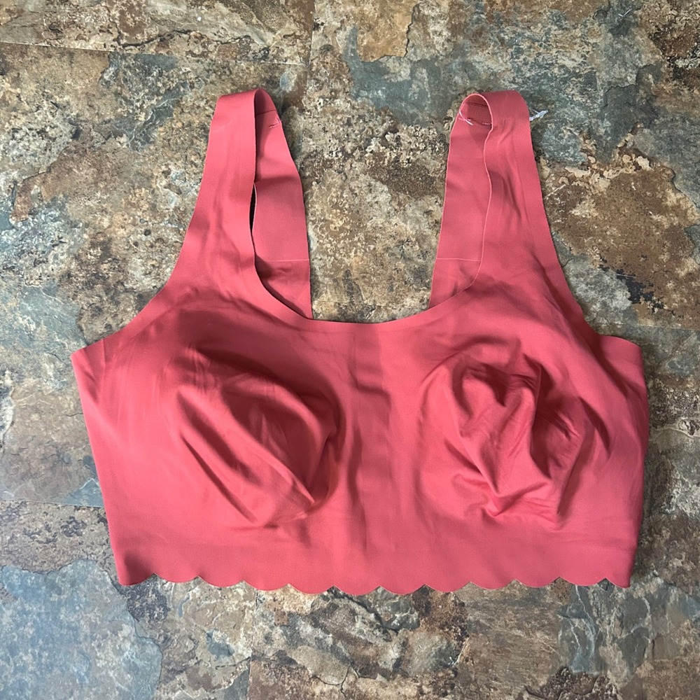 No Boundaries Wirefree Bonded Bra Womens Size XL Wireless Seamless Bralette